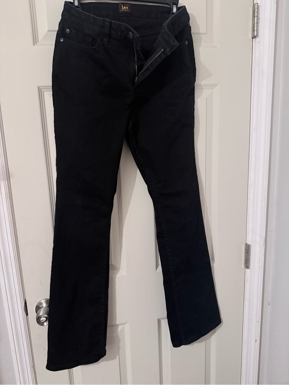 Lee Women's Black Bootcut Jeans - Classic Fit